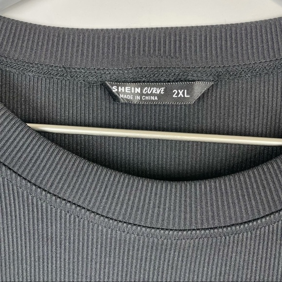 Shein Curve Black Angel Graphic Dress - Picture 3 of 6